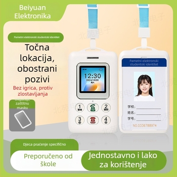K3 Dječji GPS lokator s 4G, Elektronički učenicki identifikator, Protiv gubitka, Školska komunikacija