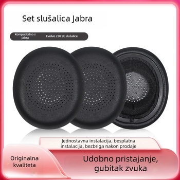 Jastučići za uši za slušalice - mekana pjena, kompatibilni sa slušalicama, težina 15 g, standardno pakiranje