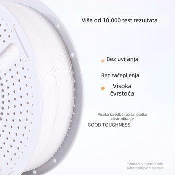 PLA filament koji svijetli u mraku za 3D ispis, ovalni presjek