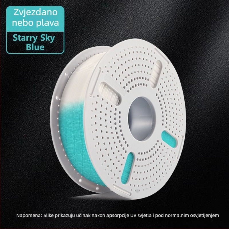 PLA filament koji svijetli u mraku za 3D ispis, ovalni presjek