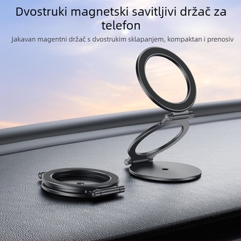 Držač za telefon s prstenom – univerzalni stil, materijal od legure, podrška prilagodbi