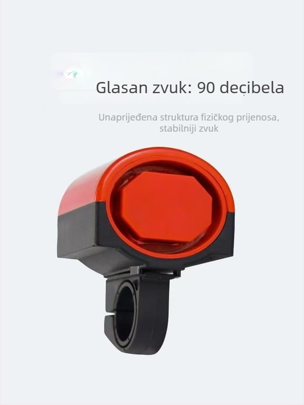 Elektronički klakson za planinski bicikl – dekorativni dodatak, moguć prilagodba, Bright Morning