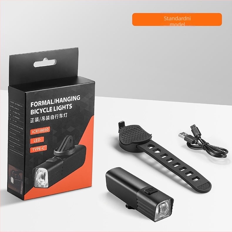 600 lumena prednje svjetlo za bicikl za cestovne i planinske bicikle, noćna vožnja, visokim i niskim snopom, protiv odsjaja