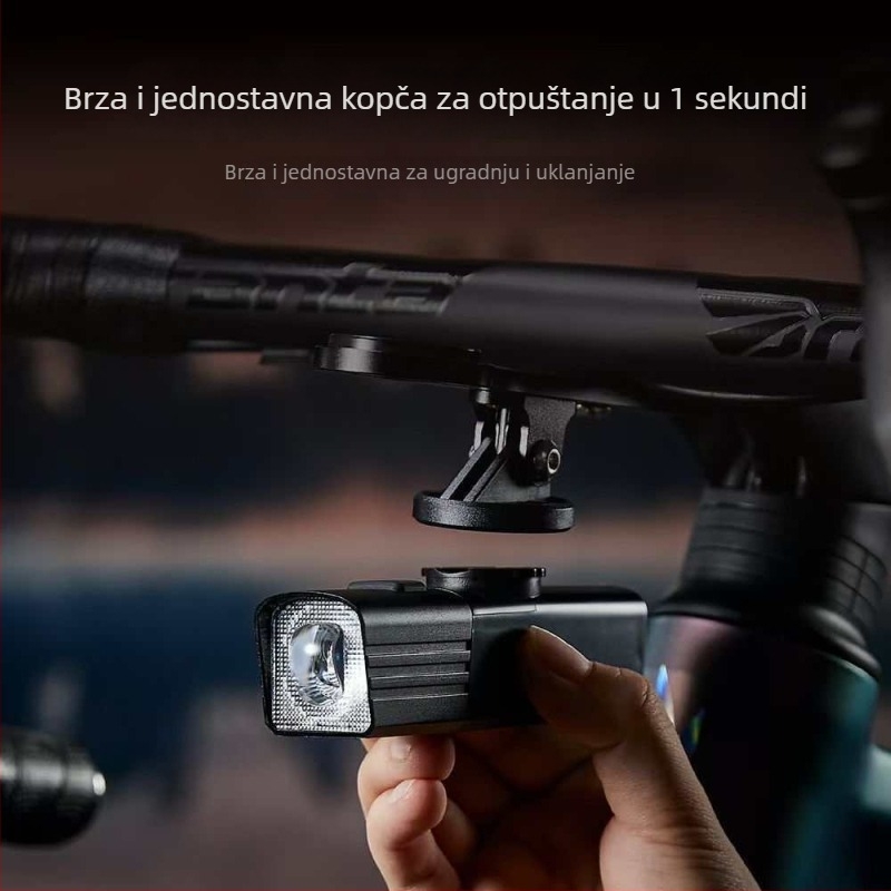 600 lumena prednje svjetlo za bicikl za cestovne i planinske bicikle, noćna vožnja, visokim i niskim snopom, protiv odsjaja