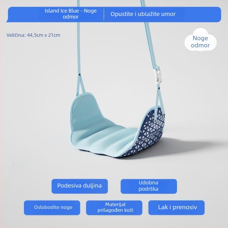 Strange Circle napuhujući jastuk za vrat za putovanja - U obliku, PVC tkanina, punjenje zrakom, moderni minimalistički stil