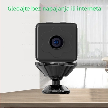 Pametna Wi‑Fi kamera 1080p, noćni prikaz, detekcija pokreta uz obavijesti, upravljanje putem mobilne aplikacije, unutarnja uporaba
