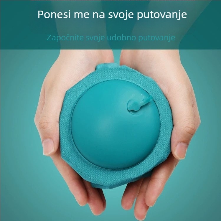 Nafukljivi U-oblik jastuk s plinom, TPU laminirana tkanina, težina ispod 0,5 kg, za odrasle