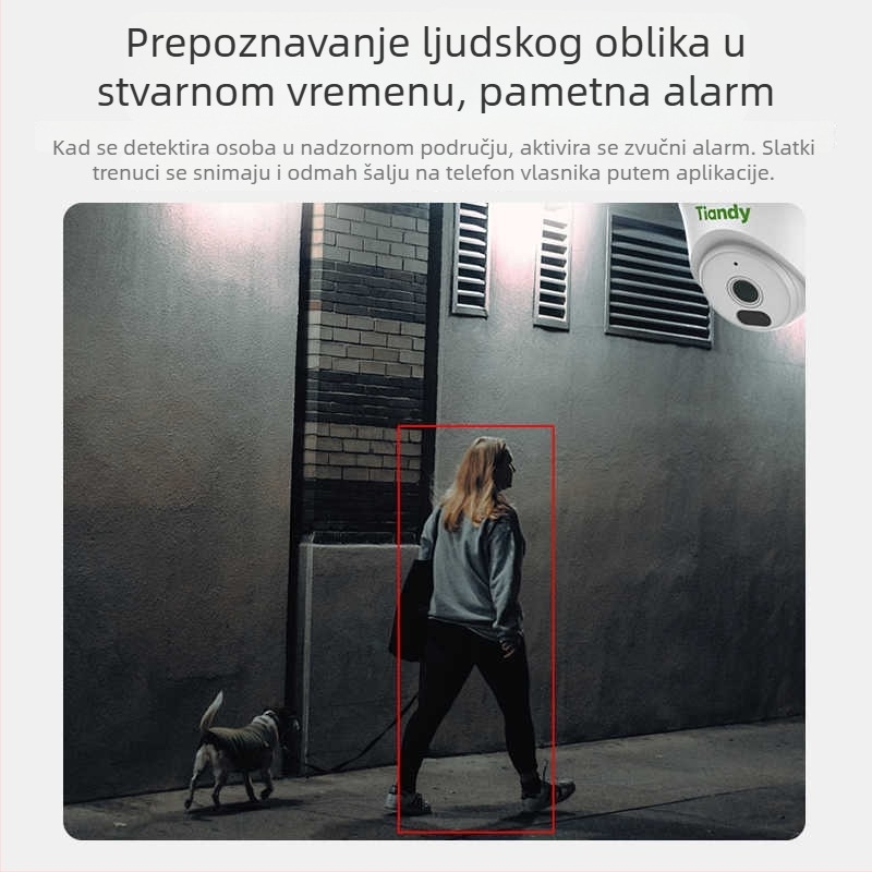 TD-C240N unutarnja IP kamera, 3MP infracrveno noćno snimanje, POE, 4mm objektiv, kućna uporaba