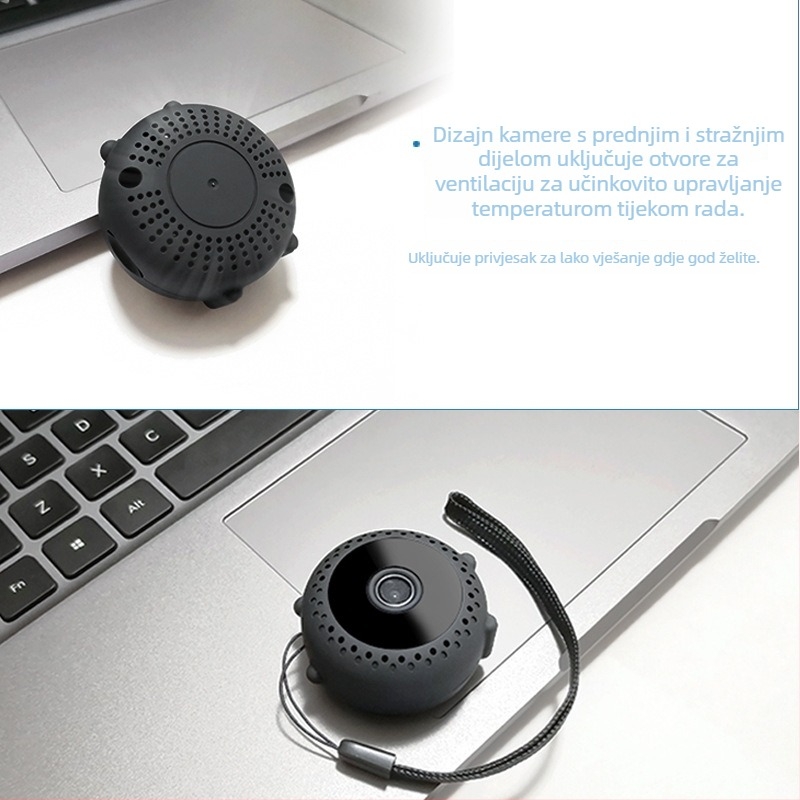 A9 WiFi IP kamera 1080p s detekcijom pokreta i noćnim vidom do 6 m, 5V napajanje