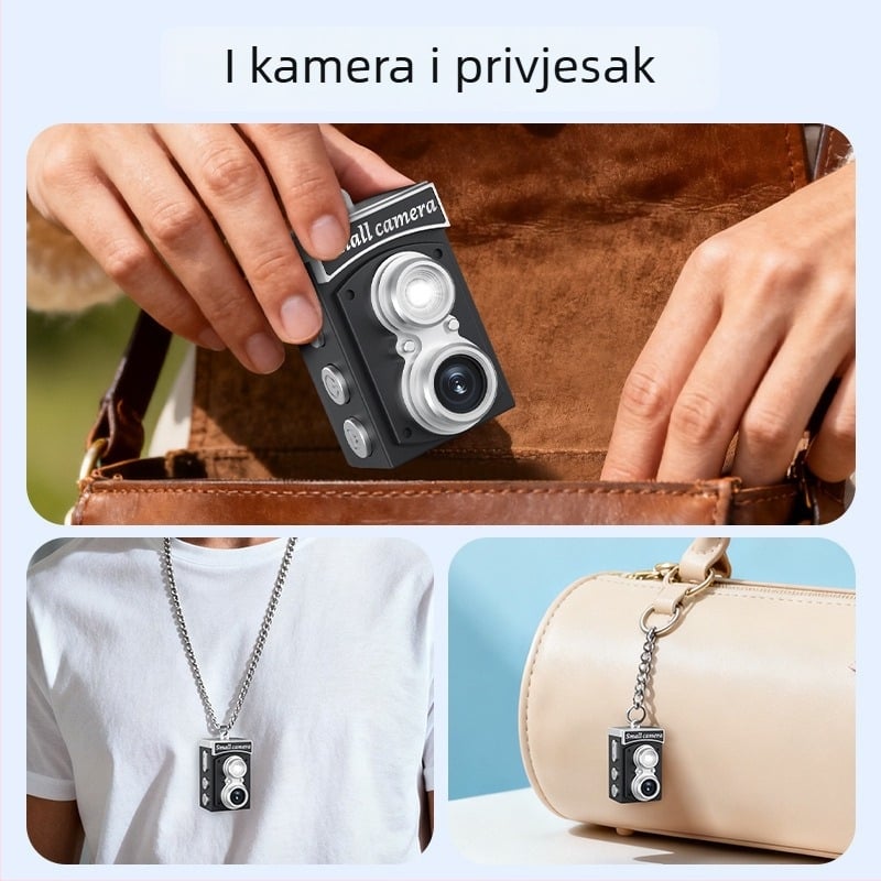 Mini kamera rekord, model AD, 5–12 MP, 1,14-inčni LCD, TF kartica