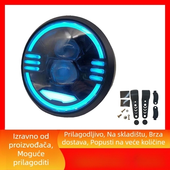 LED prednja svjetla za snijeg, ATV i električni bicikl - kompatibilna s 36V/48V/60V, vodootporna, vrlo svijetla