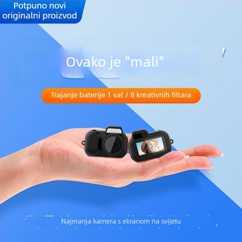 Mini CCD kamera za kućnu upotrebu s fiksnim fokusom, optička stabilizacija slike, CCD senzor, trajanje baterije oko 2 sata