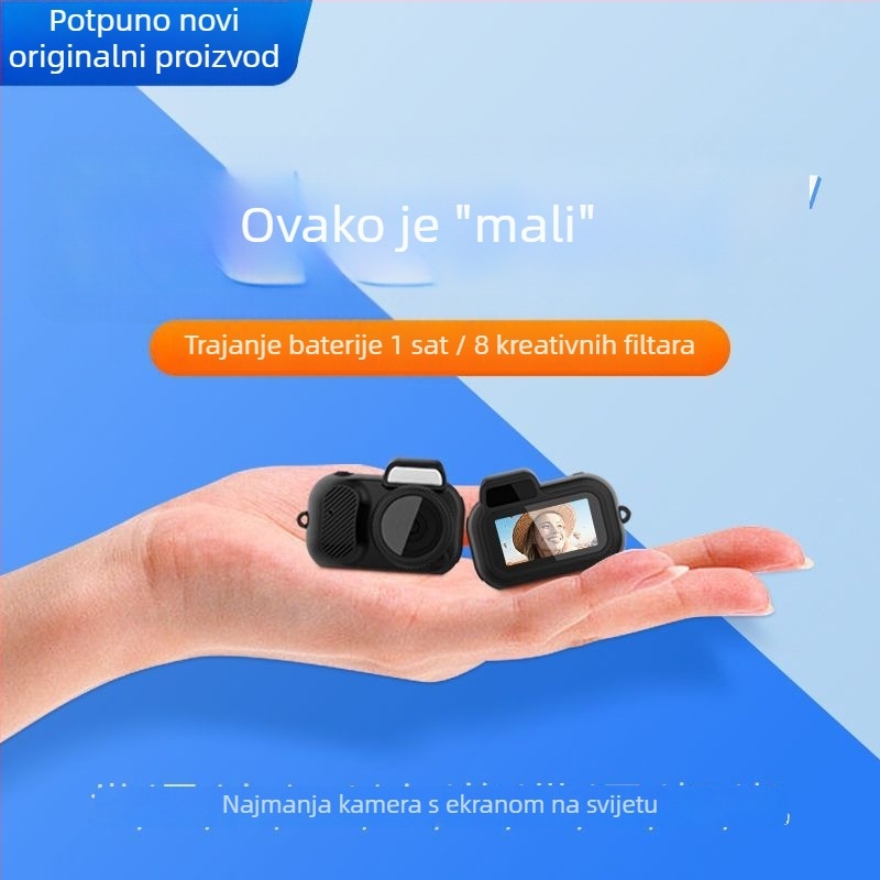 Mini CCD kamera za kućnu upotrebu s fiksnim fokusom, optička stabilizacija slike, CCD senzor, trajanje baterije oko 2 sata