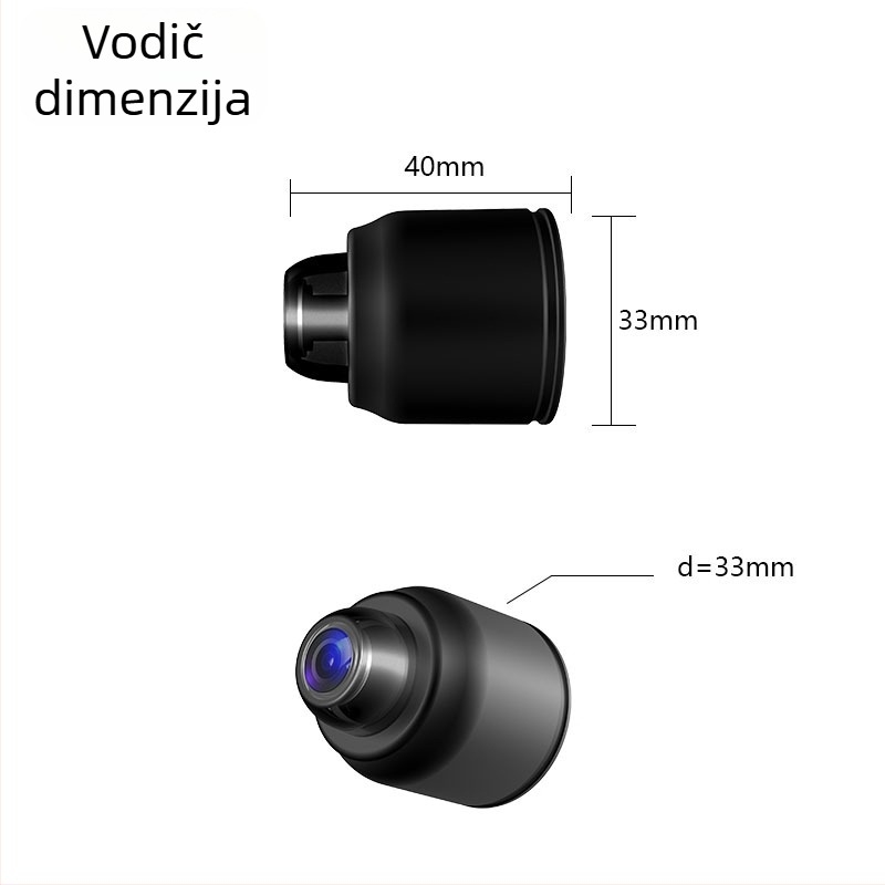 X5 Pametna kućna kamera, bežični Wi‑Fi, 1080p, 3.6mm objektiv, domet 10–30 m, unutarnja upotreba, ugrađeni mikrofon