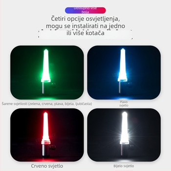 LeadBike LD58 svjetlo za šipke na kotaču s pametnom detekcijom, visoka svjetlina, prilagodljivo