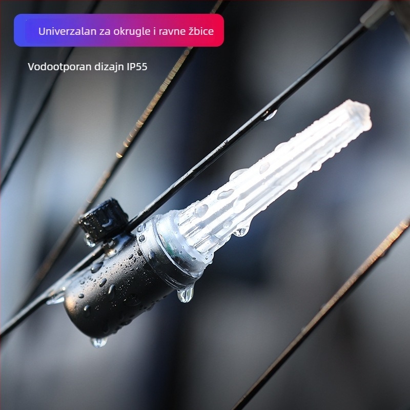 LeadBike LD58 svjetlo za šipke na kotaču s pametnom detekcijom, visoka svjetlina, prilagodljivo