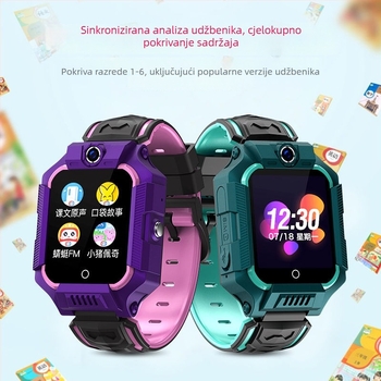Dječji pametni sat s dvosmjernim pozivima, video pozivima, kamerom, lokacijom i glasovnim asistentom