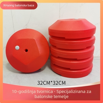 Stalak za balone za luk vrata — okrugli, aluminijska folija, baloni za igru, bez logotipa, pogodan za rođendan i vjenčanje