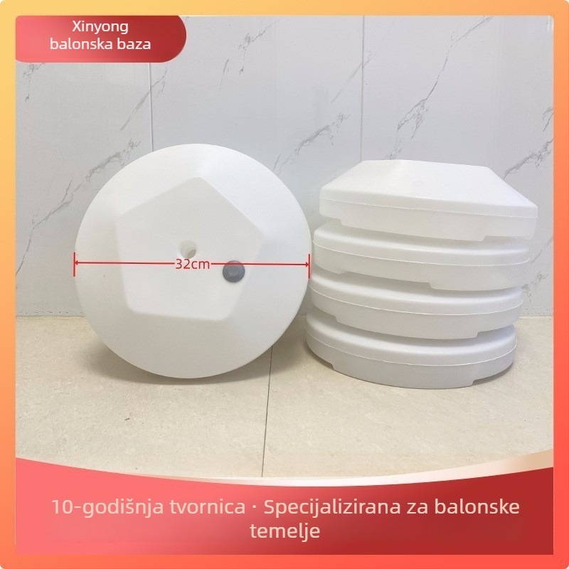 Stalak za balone za luk vrata — okrugli, aluminijska folija, baloni za igru, bez logotipa, pogodan za rođendan i vjenčanje