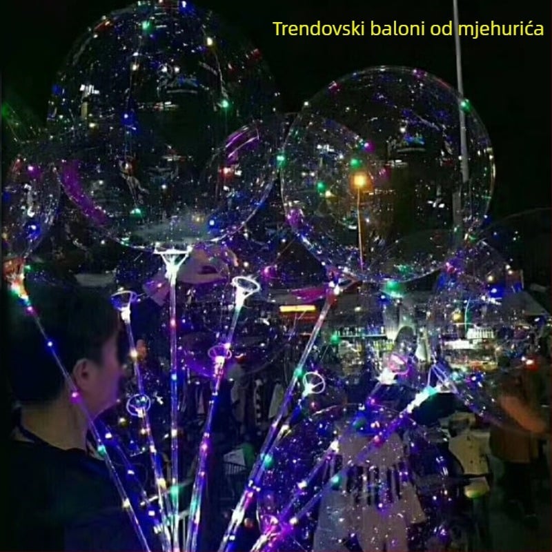 Lateks balon Bobo ball, okruglog oblika, tisak logotipa