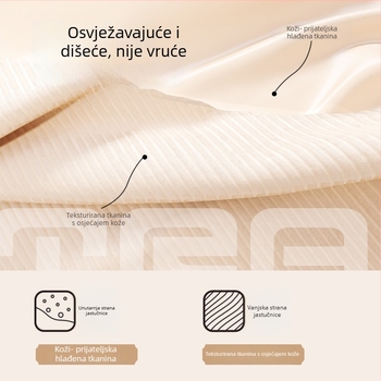 Ed jastučnica za putovanje s memory foam U-oblikom za odrasle, navlaka od poliestera i pamuka, moderni minimalistički stil