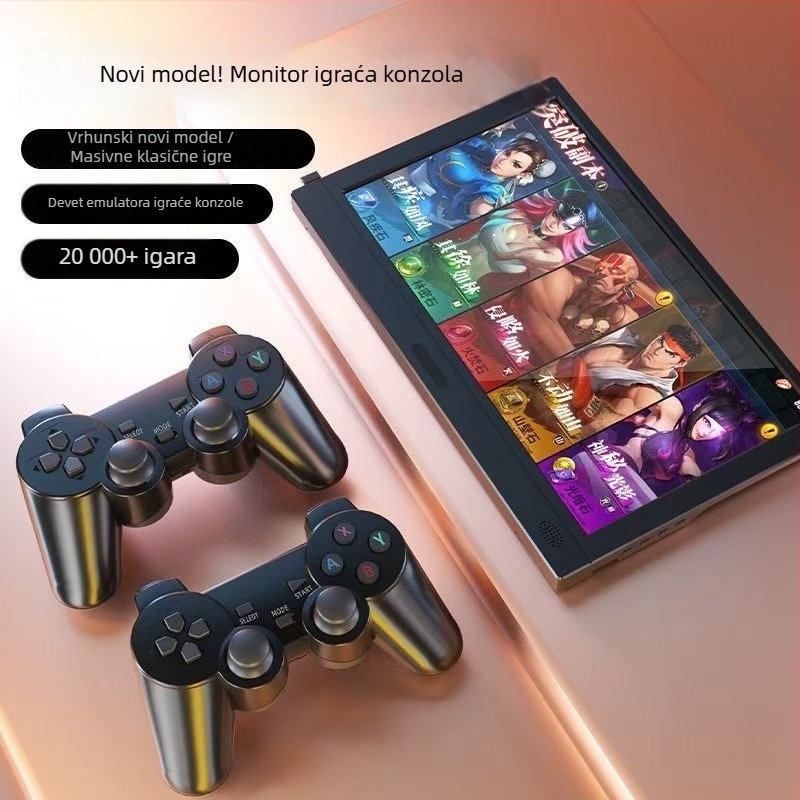 Nova bežična kućna TV gaming konzola s mogućnošću zrcaljenja zaslona, 11,6-inčni veliki zaslon
