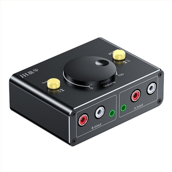 Jinghua 2-in-1-out audio prekidač, bezgubitni konverter zvučnog izvora, 1080P, daljinsko buđenje, upravljanje napajanjem