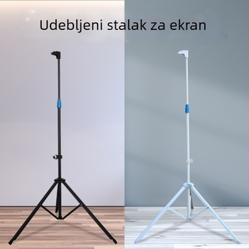 Vanjski podni trokutasti držač za E-tip projektorske zavjese — Curtain Red Leaves; nije uvezeno