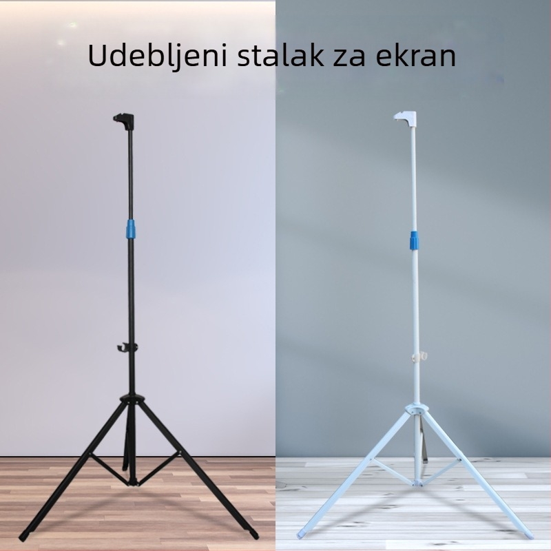 Vanjski podni trokutasti držač za E-tip projektorske zavjese — Curtain Red Leaves; nije uvezeno