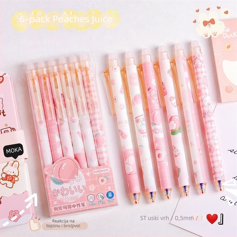 Cartoon erazibilno pero s pritisknim mehanizmom, plastično kućište, ST vrh, ST glavica, u kutiji