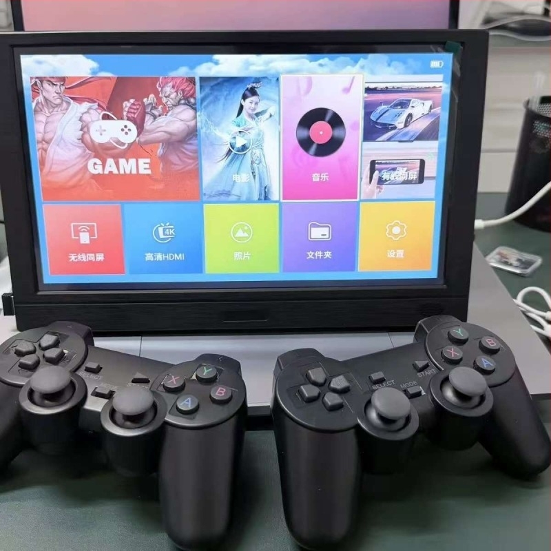 Televizijska gaming konzola s bežičnim dvostrukim igranjem, HDMI, 1080p, 16GB RAM, PC operativni sustav