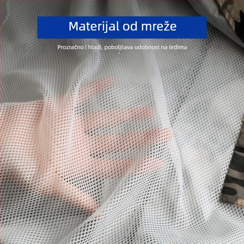 Muška jakna za hlađenje s ugrađenim ventilatorom za rad na otvorenom, pamuk tkanina 90%, poliester podstava, ljeto 2024 izdanje
