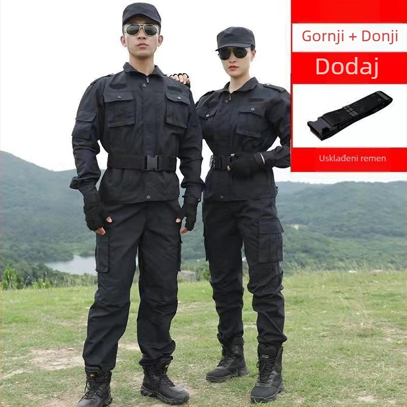 Trening odjeća za proljeće i jesen, unisex, pamuk-mješavina, prozračna i otporna na habanje