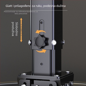 PH33 nosač projektora za strop i zid, od zgušćenog aluminijskog legura, Cine marka