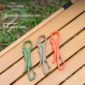 Pin Ye elastično kamping uže s kukom — za napinjanje šatora, liniju za sušenje i kuku za bicikl