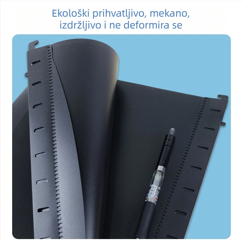 Plastična viseća mapa, Binder tip, veličina klipse 235 mm, širina stražnjeg dijela 230 mm, pogodna za A4 papir