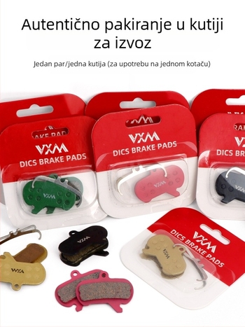 Vxm planinski bicikl pločice hidrauličnih disk kočnica – metal/smola/keramika