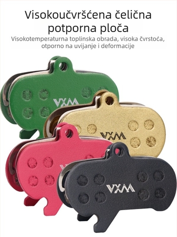 Vxm planinski bicikl pločice hidrauličnih disk kočnica – metal/smola/keramika
