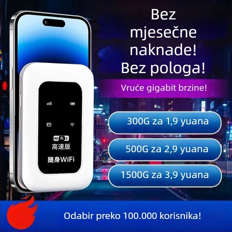 Pametni usmjerivač D623 s brzinom prijenosa 150 Mbps, 2,4 GHz, IEEE 802.11b, vatrozid