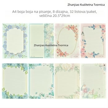 Pismo papir s kuvertom s prozorom; bez logotipa; bez prilagodbi; bez mjehurićnog pakiranja; nije za uvoz