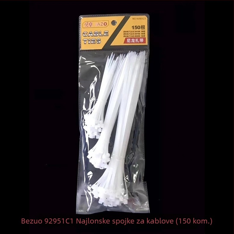 Beizhuo samozaključavajuće plastične kabelske vezice