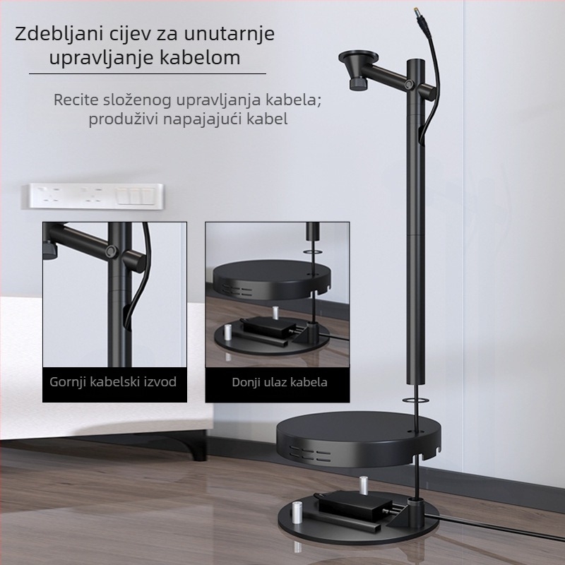 Stalak za projektor za zid s skrivenom podnom podrškom, model CINE-PB29L, marka Thinking of Shadow, težina 6,5 kg, nije uvezen