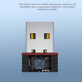 Mini USB bežična mrežna kartica, 150 Mbps WiFi4, USB sučelje