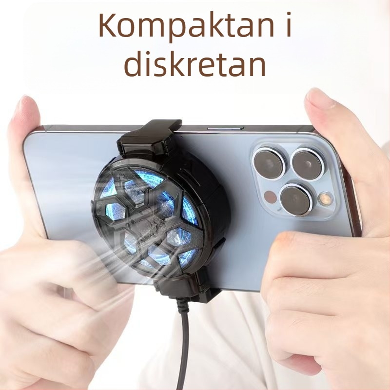X18 Hlađenje za telefon – 5W, ABS+metal, USB-C, Tiho zračno hlađenje, 3 brzine