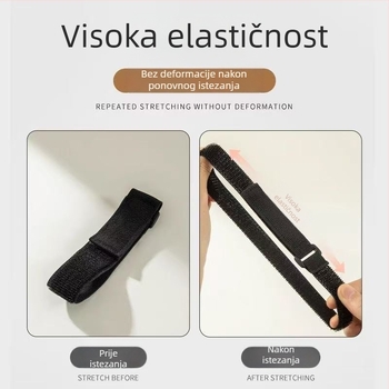 Elastični Velcro pojas od najlona, pogodan za cipele, pakiranje, odjeću i kućne tekstile