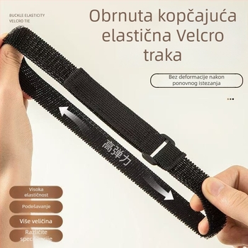 Elastični Velcro pojas od najlona, pogodan za cipele, pakiranje, odjeću i kućne tekstile