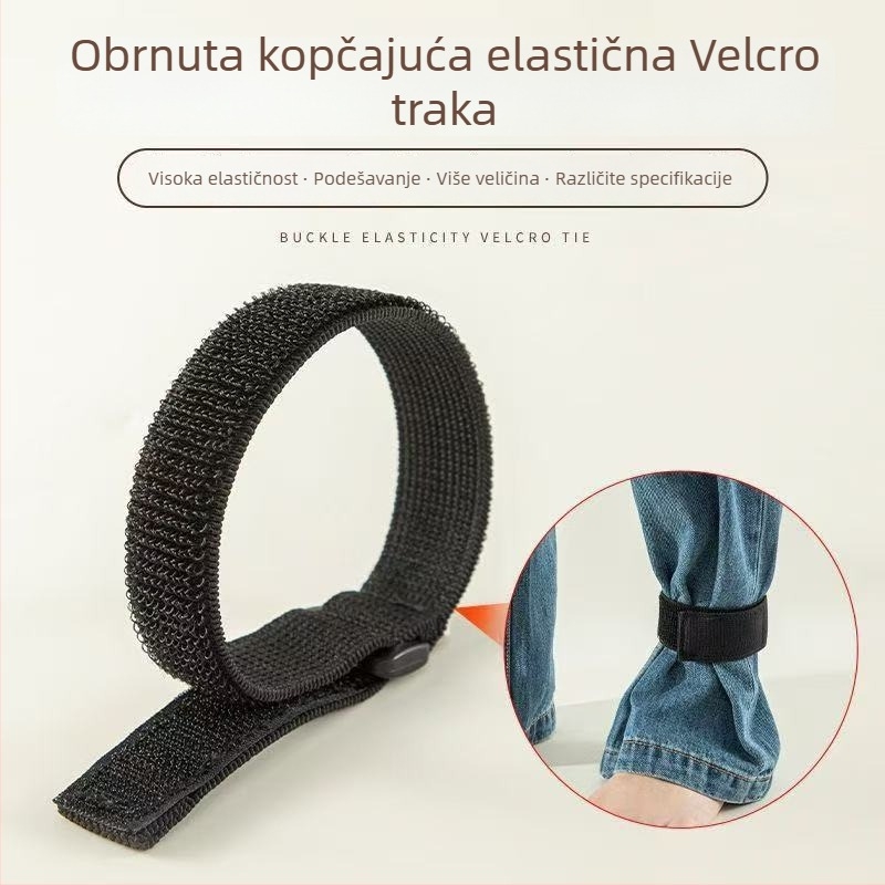 Elastični Velcro pojas od najlona, pogodan za cipele, pakiranje, odjeću i kućne tekstile