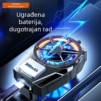 PD-X52 Hlađenje za telefon s klipom na stražnjoj strani – 80 g, 10 W, ABS, Type-C, 3-stupanjsko podešavanje