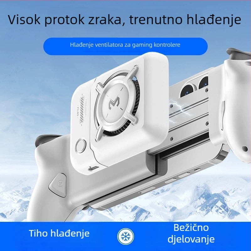 Zračni rashladni radijator za rastezljiv držač FLA5, kompatibilan sa S2/S3, regulacija s tri brzine, 4W, PC kućište, Type-C sučelje, masa 68,5 g