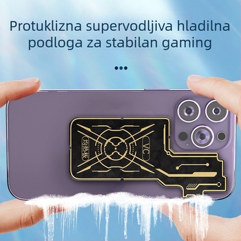 VC01 Jednoliko toplinska ploča s velikom bakrenom pločom za tekućinsko hlađenje poluvodiča; Materijali: ugljično čelik, bakar